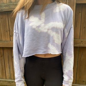 Cropped sweatshirt